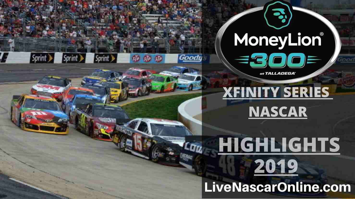 NASCAR XFINITY SERIES MONEYLION 300 HIGHLIGHTS 2019