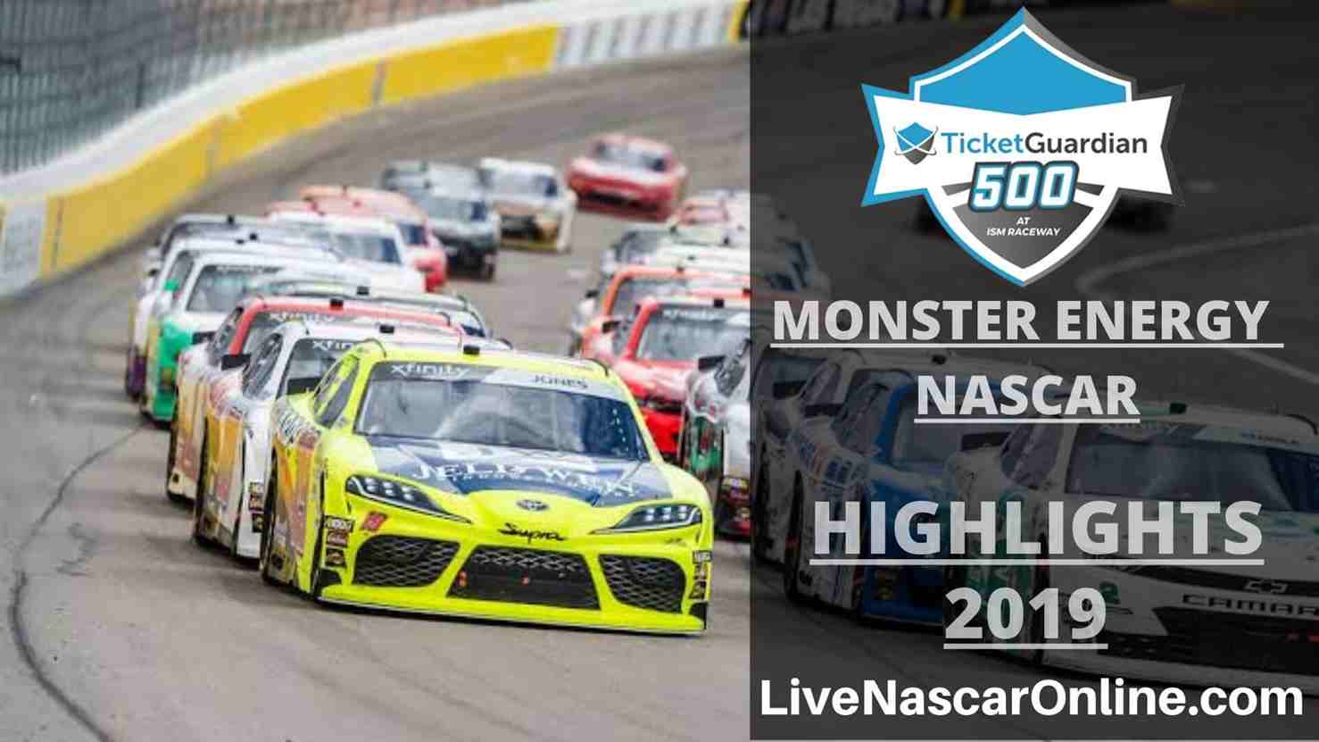 NASCAR Monster Energy TICKETGUARDIAN 500 Highlights 2019 Online