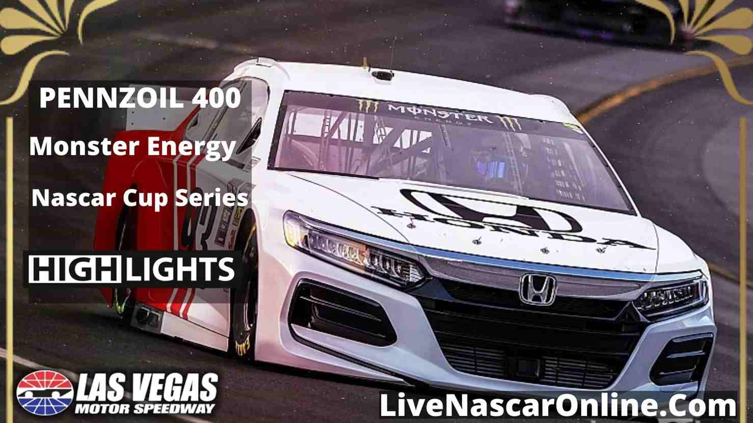 NASCAR CUP PENNZOIL 400 Highlights 2020