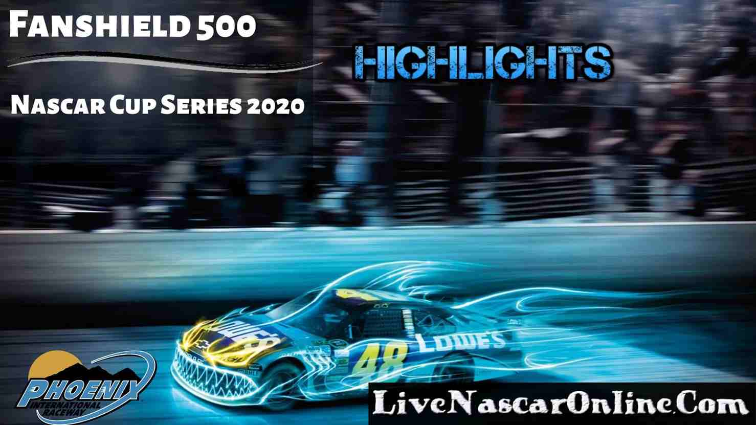 Fanshield 500 Nascar Cup Highlights 2020