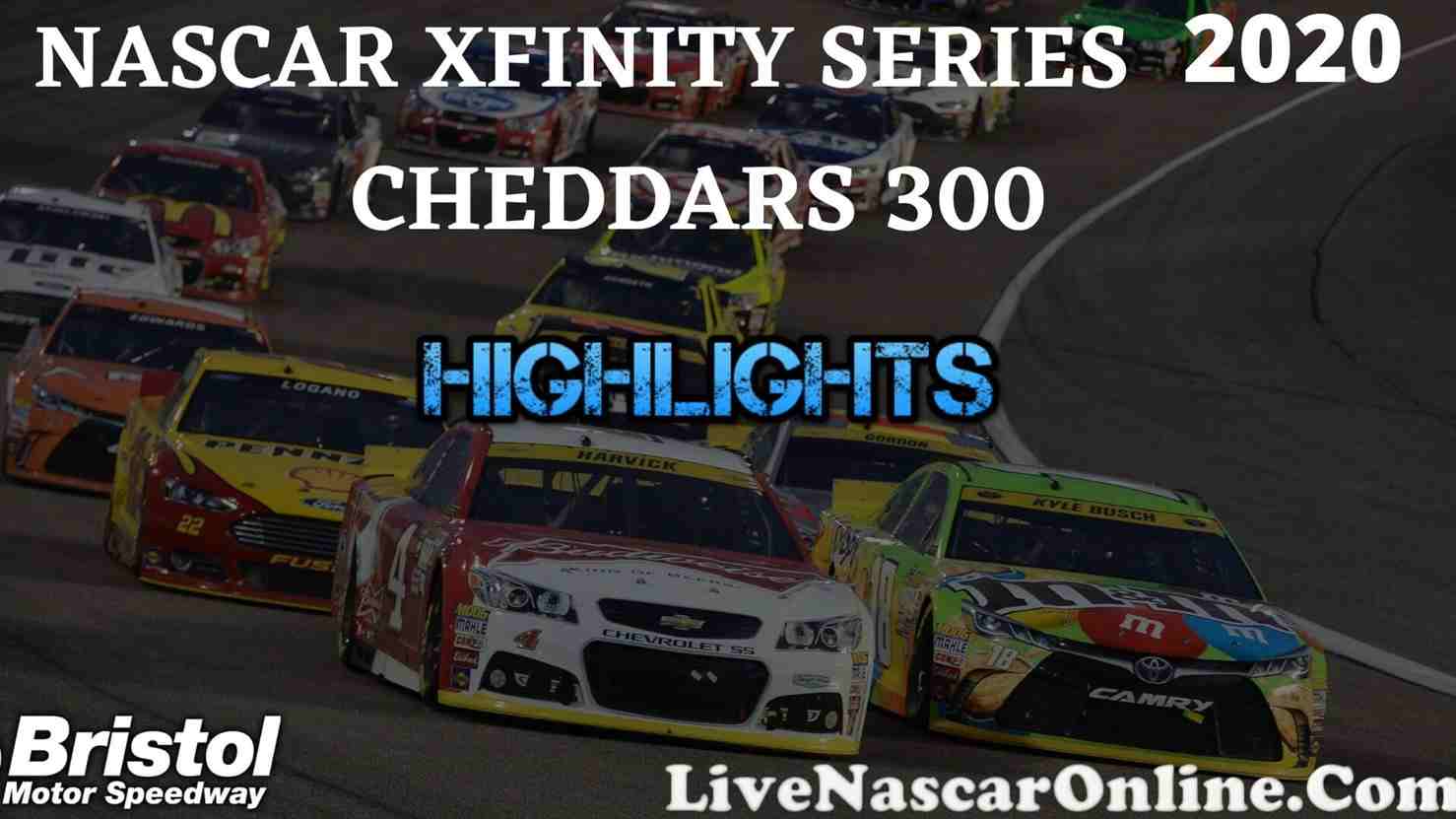 Cheddars 500 Xfinity Series Highlights 2020