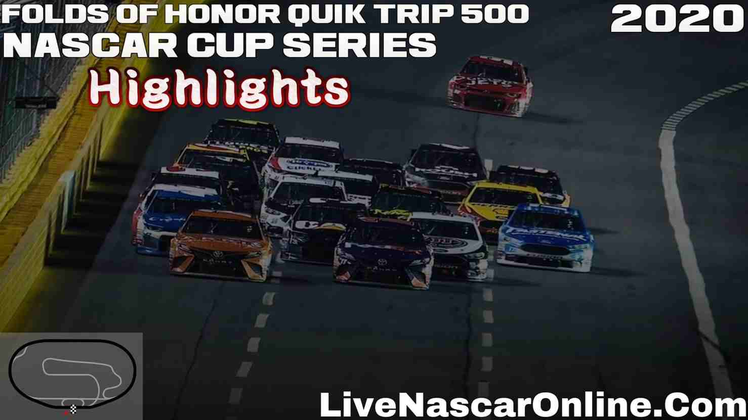Folds of Honor Quik Trip 500 Nascar Cup Highlights 2020