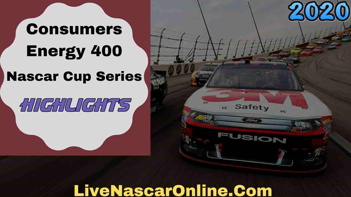 Consumers Energy 400 Nascar Cup Series Highlights 2020