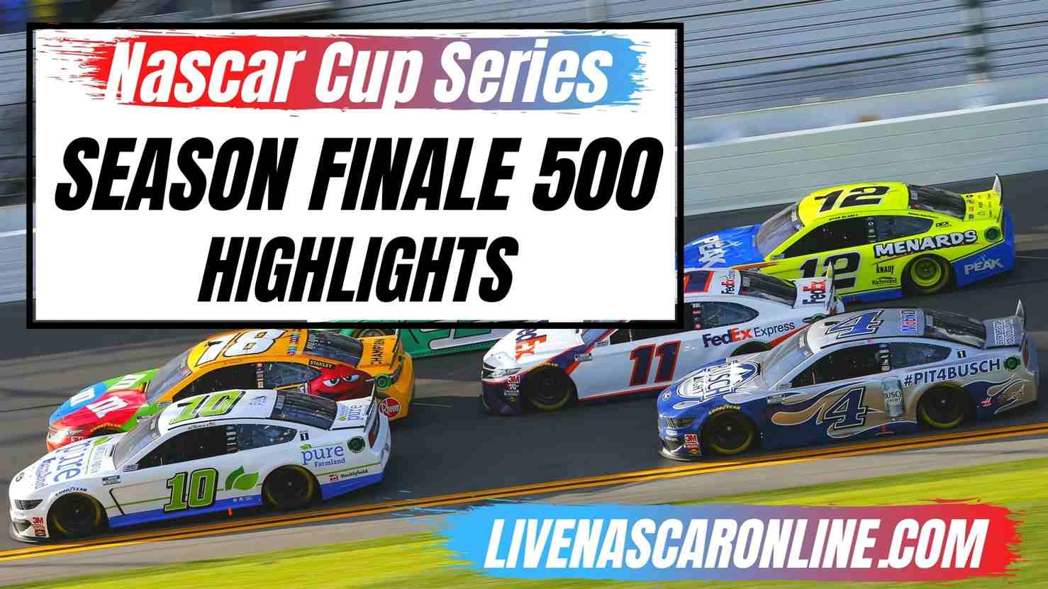 Season Finale 500 Highlights 2020 Cup Series