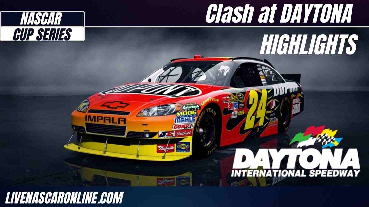 Clash At Daytona Highlights 2021 Cup Series