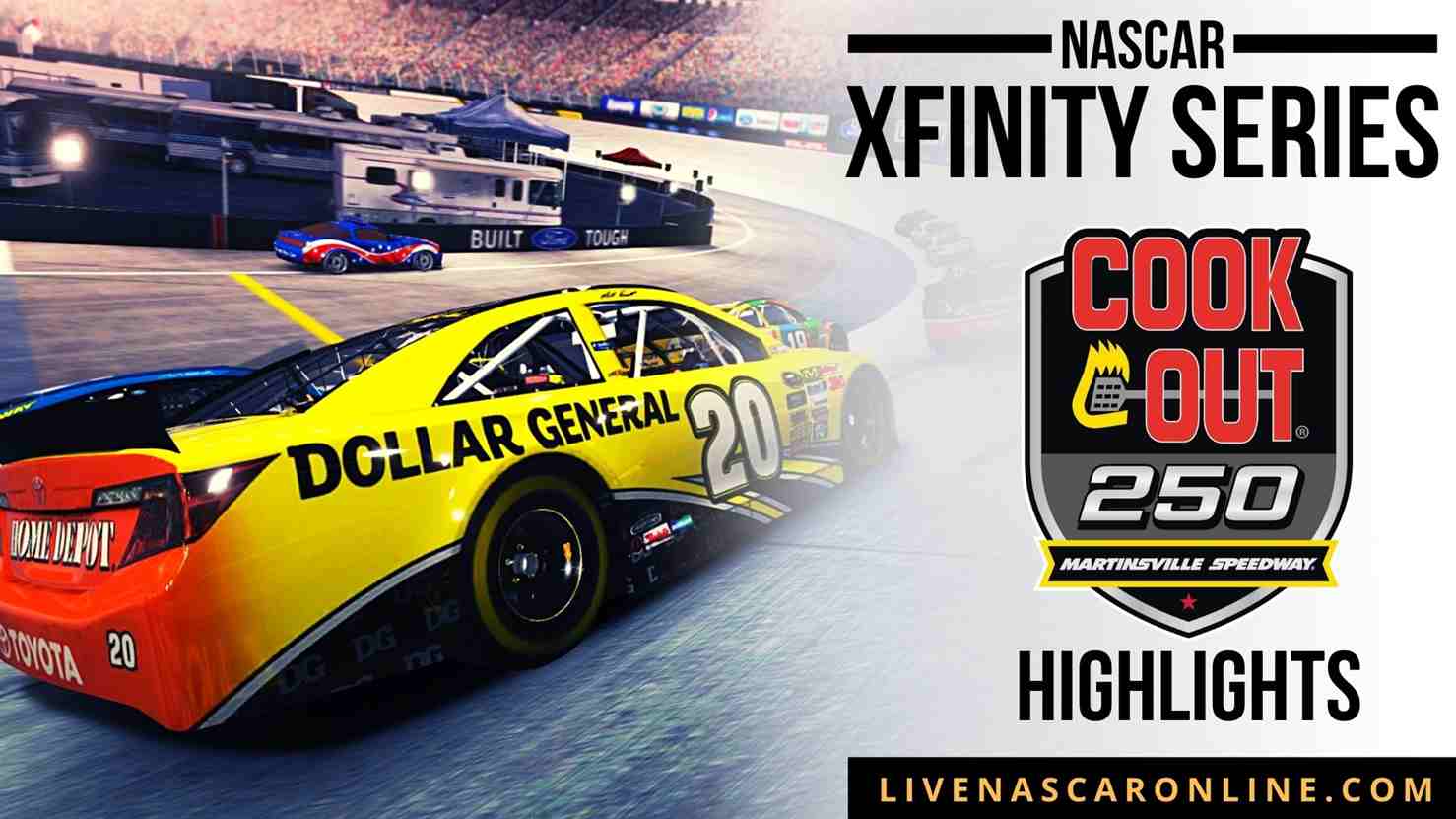 Cook Out 250 Highlights 2021 Nascar Xfinity Series