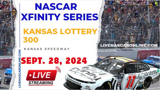 PLAYOFFS | RD Of 12: NASCAR Xfinity Kansas Lottery 300 Live Stream 2024