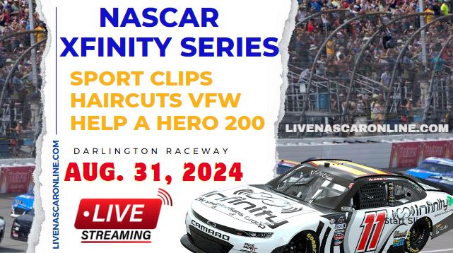 NASCAR Xfinity Sport Clips Haircuts VFW 200 Live Stream 2024
