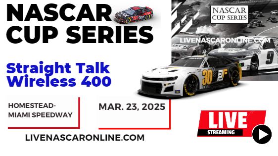 2025 Straight Talk Wireless 400 Race Live Streaming & Replay: NASCAR CUP